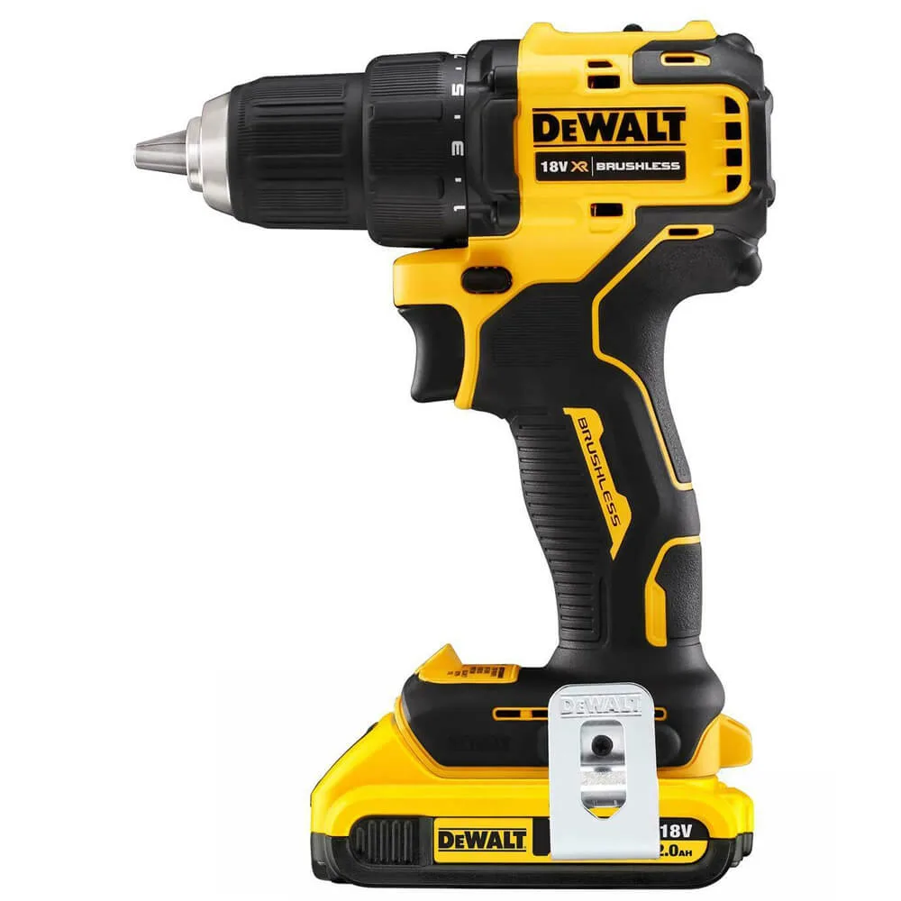 Дриль-шурупокрут акумуляторний безщітковий DeWALT DCD708D2T — фото 2