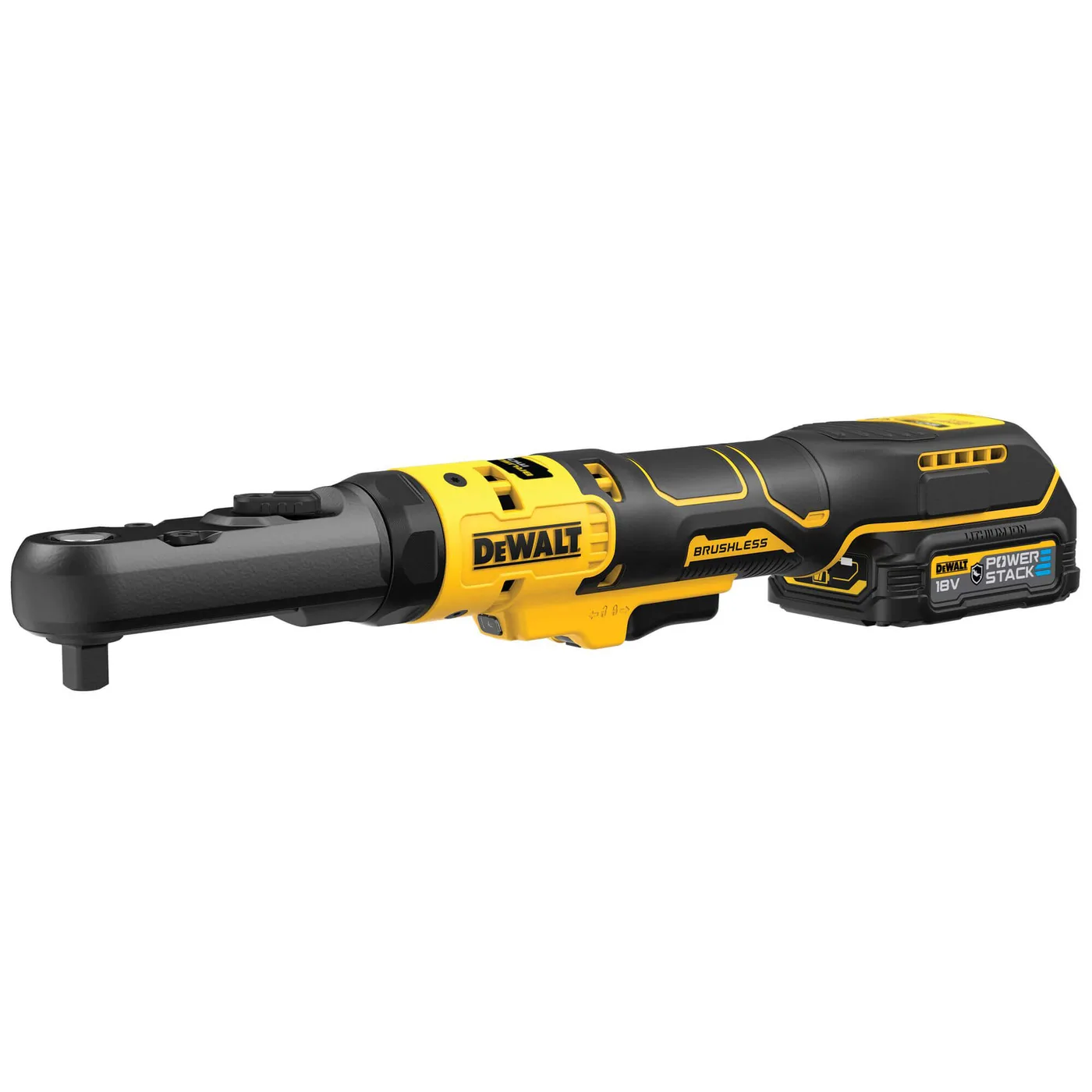 Гайкокрут кутовий - ключ-храповик акумуляторний безщітковий DeWALT DCF510E2G — фото 4