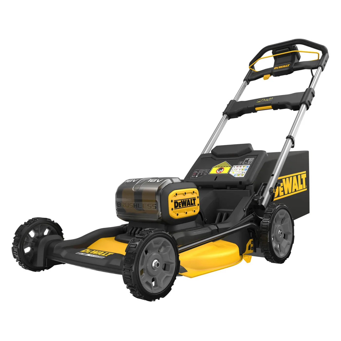 Газонокосарка акумуляторна безщіткова DeWALT DCMWP134W2 — фото 4