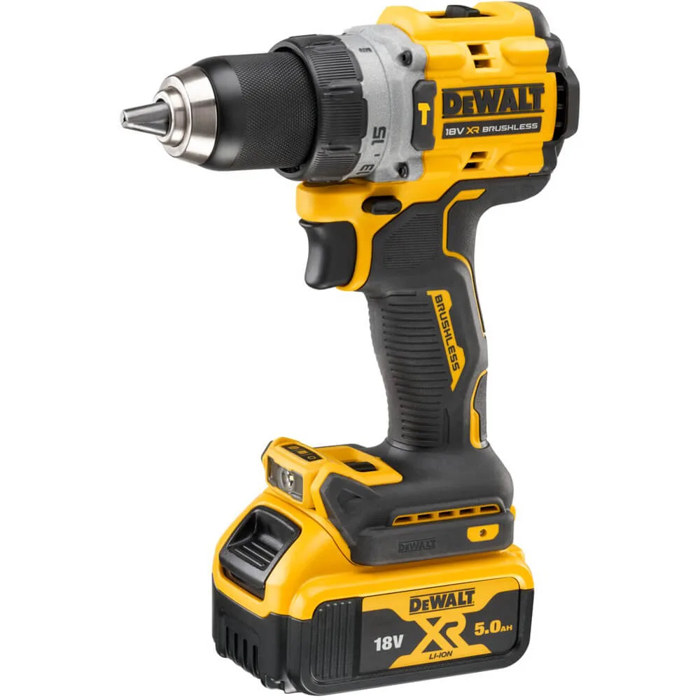 Дриль-шурупокрут акумуляторний безщітковий ударний DeWALT DCD805P2T — фото 2