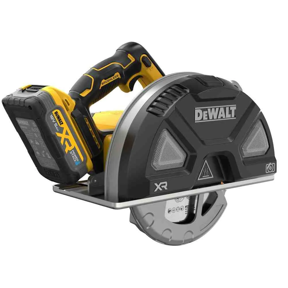 Пилка дискова по металу акумуляторна DeWALT DCS383H2 — фото 5