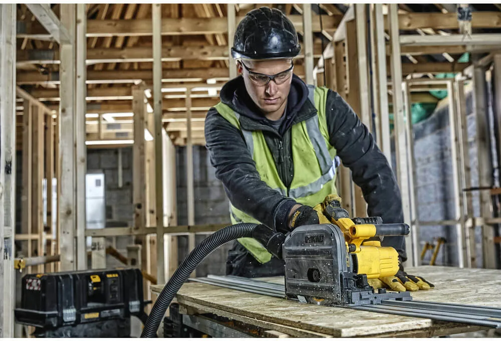 Пила дискова занурювальна акумуляторна DeWALT DCS520NT — фото 4