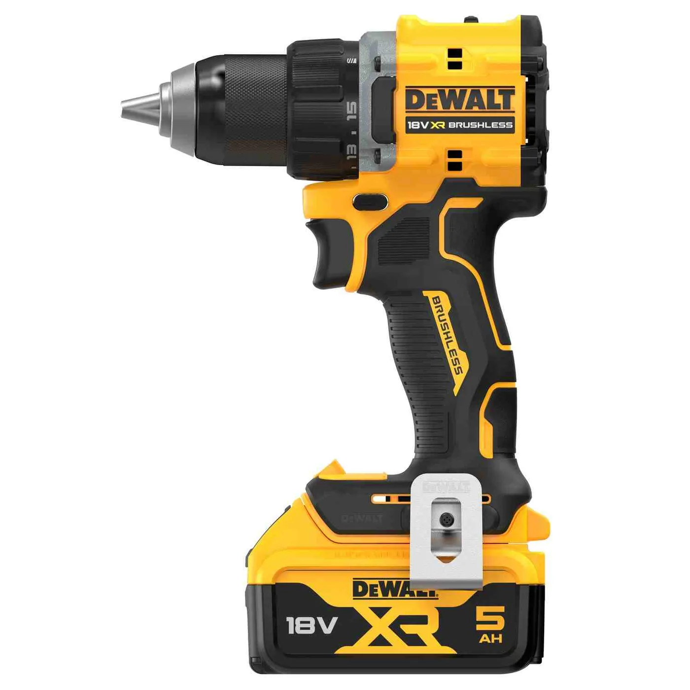 Дриль-шуруповерт акумуляторний безщітковий DeWALT DCD794P2T — фото 3