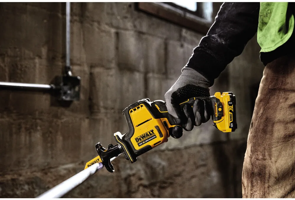 Пила шабельна акумуляторна безщіткова DeWALT DCS312N — фото 4