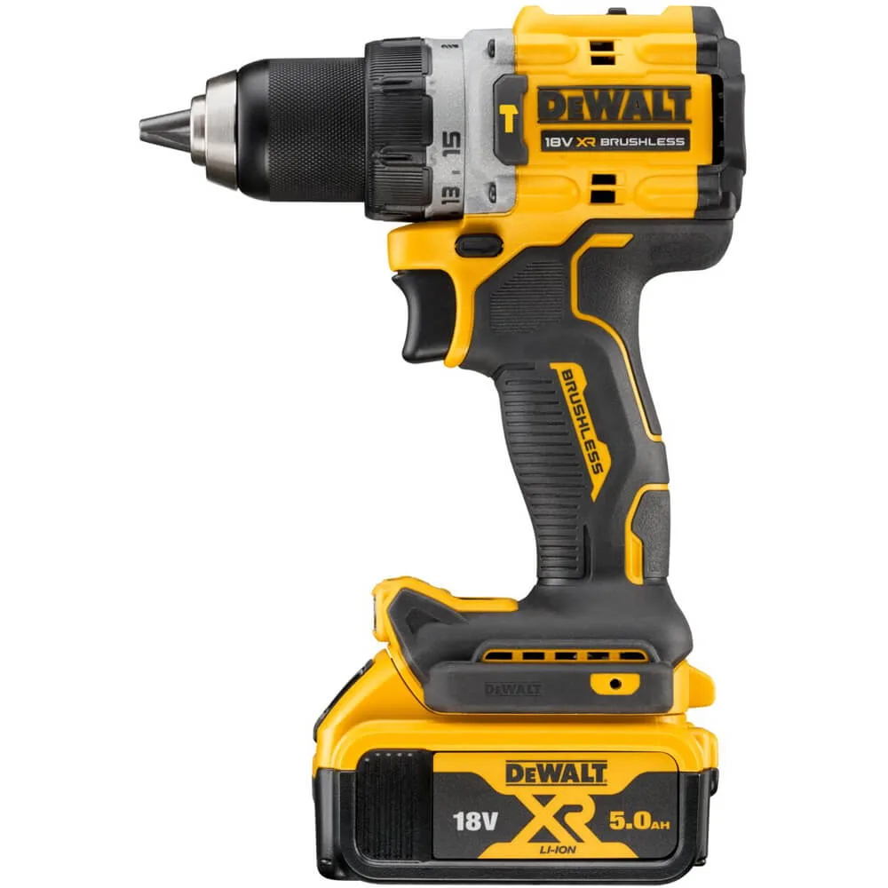 Дриль-шурупокрут акумуляторний безщітковий ударний DeWALT DCD805P2T — фото 3