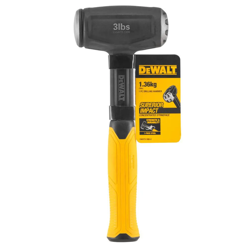 Міні-кувалда з вагою головки 1361 г DeWALT DWHT51388-0 — фото 3
