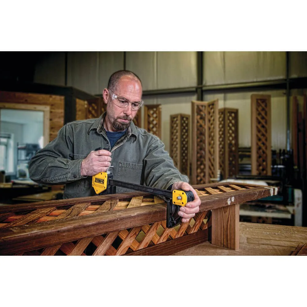 Струбцина XL триггерна з максимальним зусиллям стиснення 270 кг DeWALT DWHT0-83186 — фото 3