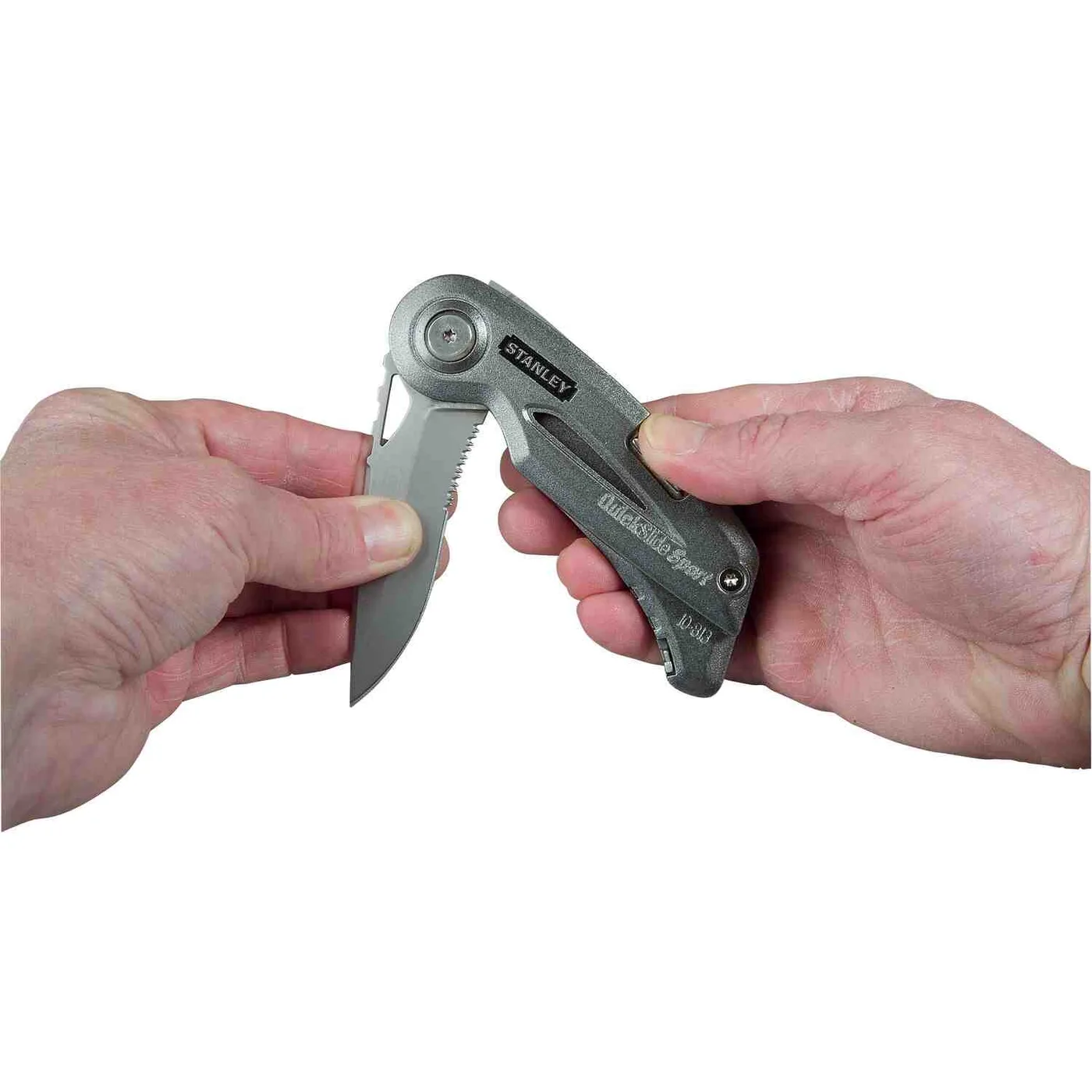 Ніж складаний QUICKSLIDE SPORT UTILITY KNIFE з двома лезами STANLEY 0-10-813 — фото 3