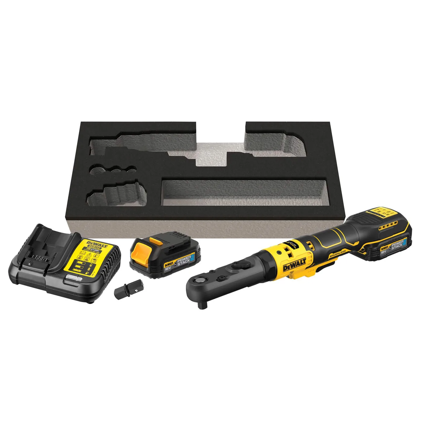 Гайкокрут кутовий - ключ-храповик акумуляторний безщітковий DeWALT DCF510E2G — фото 5