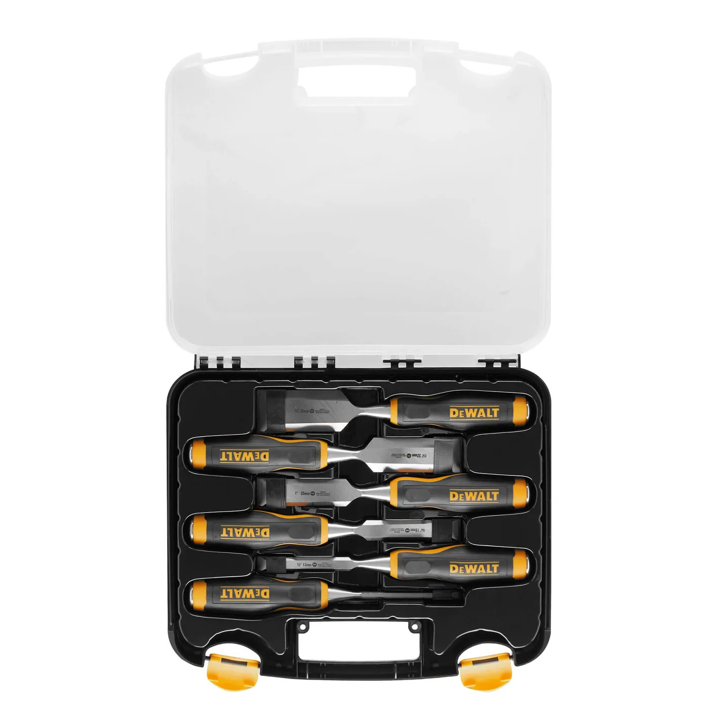 Набір із шести стамесок DeWALT DWHT16852-9 — Уцінка