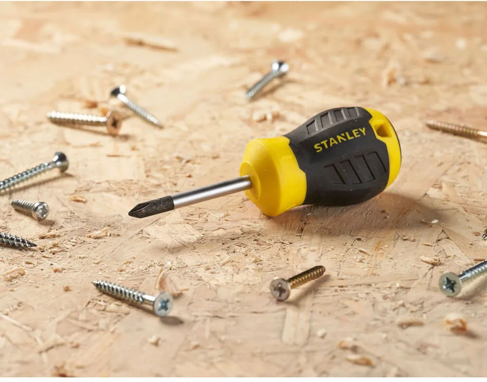 Викрутка Cushion Grip під шліц Ph1 з довжиною жала 45 мм STANLEY STHT16154-0 — фото 6