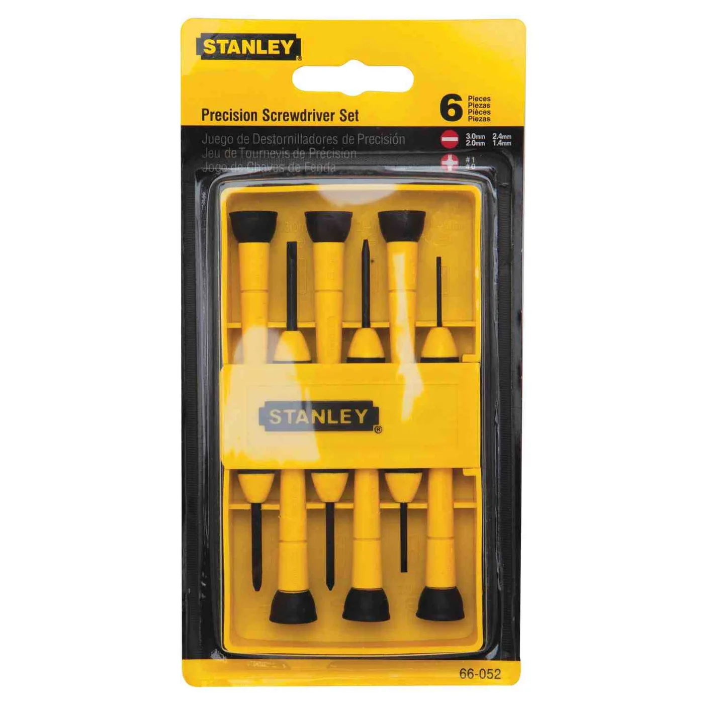 Набір з шести викруток для точної механіки INSTRUMENT STANLEY 0-66-052 — фото 3
