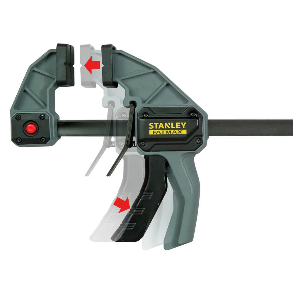 Струбцина FatMax L триггерная з максимальним зусиллям стиснення 135 кг STANLEY FMHT0-83235 — фото 2