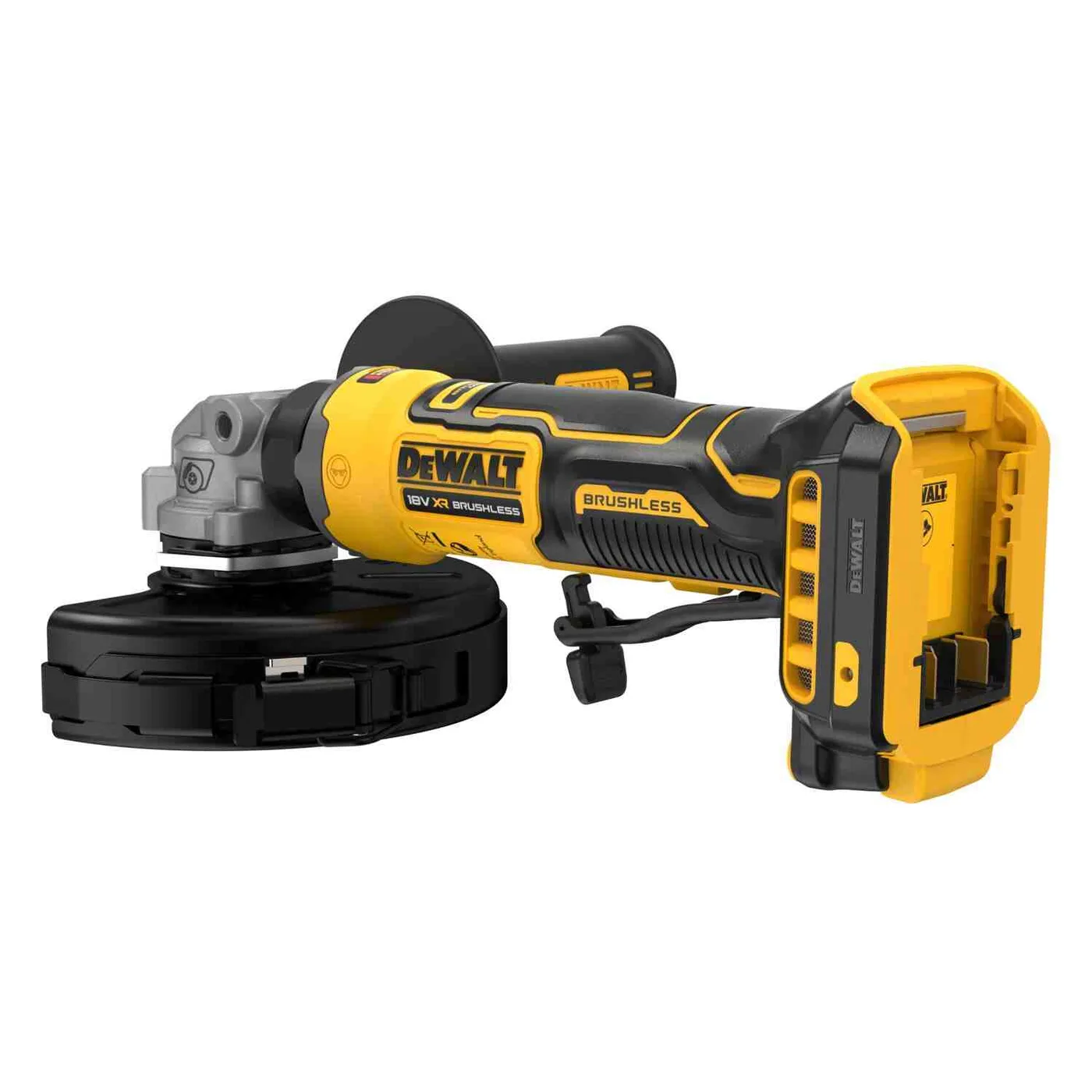 Шліфмашина кутова - болгарка акумуляторна безщіткова DeWALT DCG404NT — фото 5