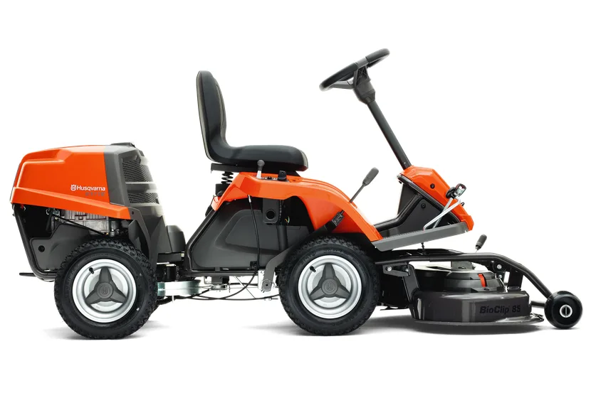 Бензинова фронтальна косарка-трактор Husqvarna R 112C — фото 2