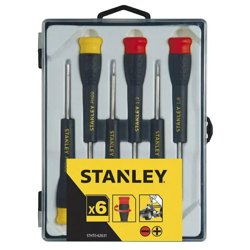 Набір із шести викруток для точної механіки STANLEY STHT0-62631 — фото 3