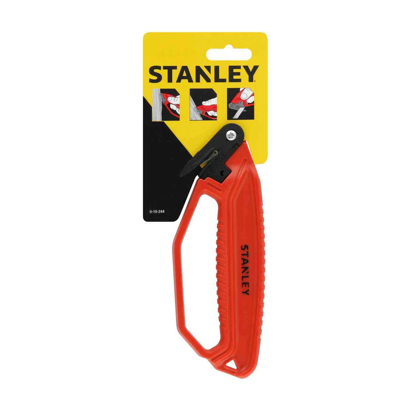 Ніж спеціальний для безпечного розрізання пакувальної плівки STANLEY 0-10-244 — фото 4