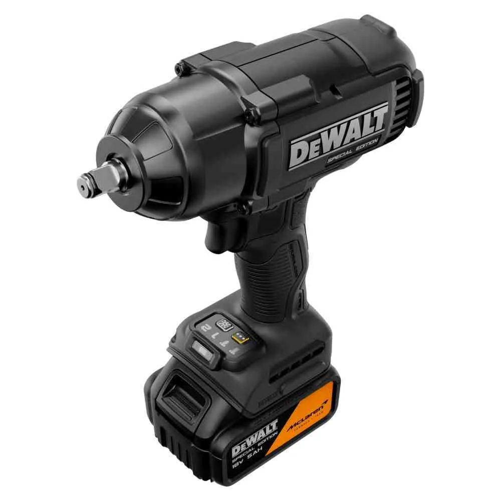 Гайкокрут ударний акумуляторний безщітковий McLaren F1 TEAM SPECIAL EDITION DeWALT DCF99MP2T — фото 5