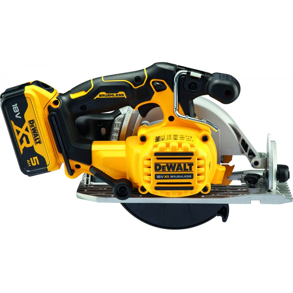 Пила дискова акумуляторна безщіткова DeWALT DCS565P2 — фото 3