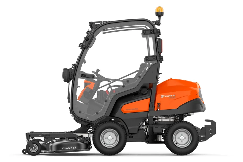 фронтальна косарка-трактор Husqvarna P 525DX + Кабіна — фото 5