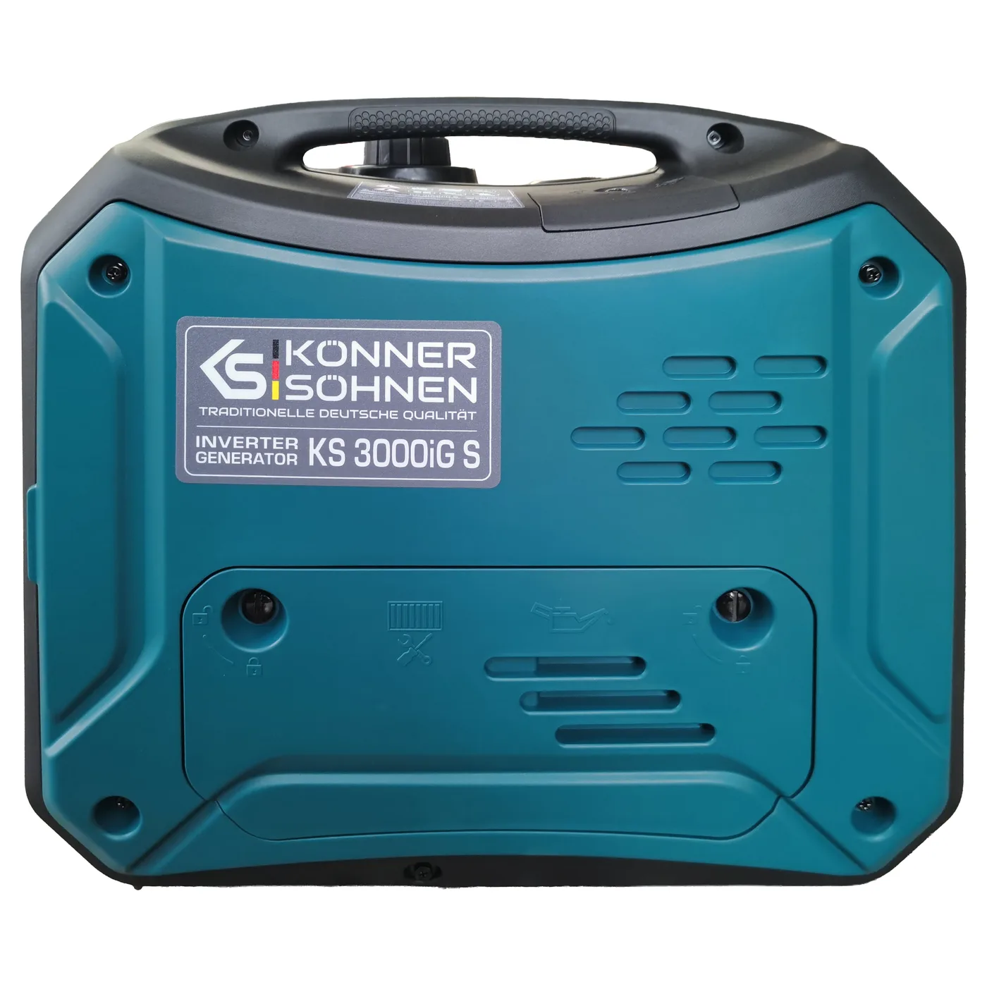 Інверторний генератор Könner & Söhnen KS 3000iG S, 3,0 кВт, газ/бензин, ручний стартер — фото 8
