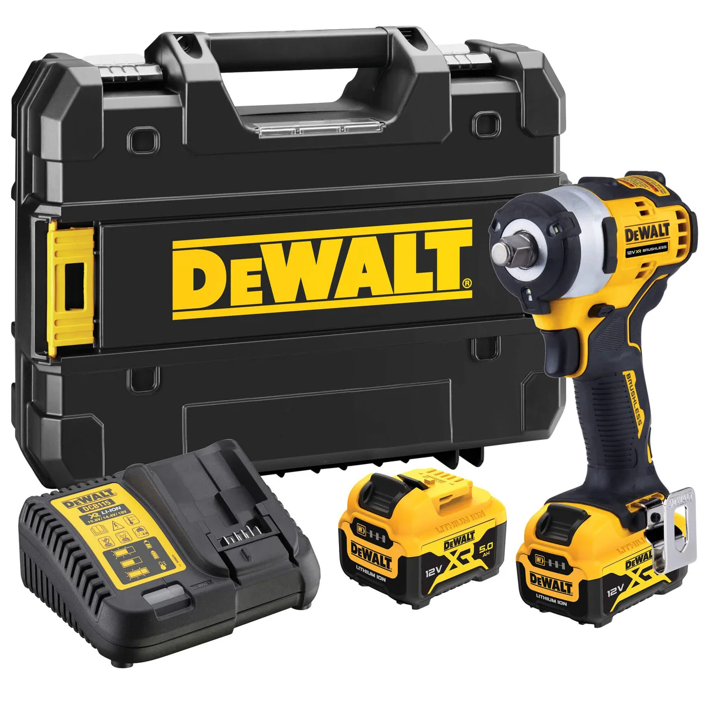 Гайкокрут ударный акумуляторний безщітковий DeWALT DCF901P2 — фото 4