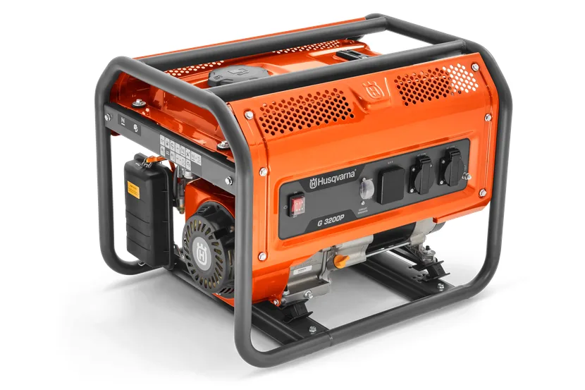 Генератор бензиновий Husqvarna G3200P, 2.8 кВт, бензин, ручний стартер