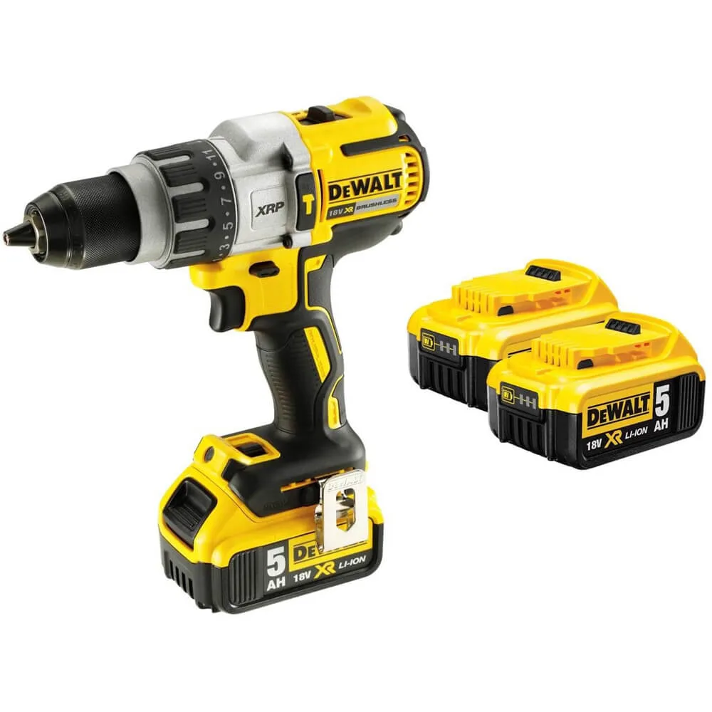 Дриль-шурупокрут акумуляторний безщітковий ударний DeWALT DCD996P3 — фото 2