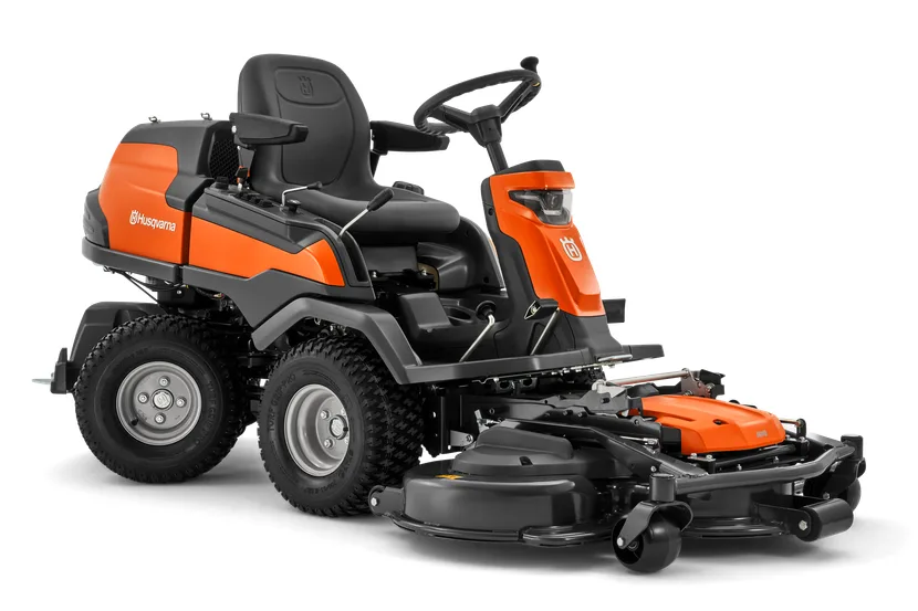 Бензинова фронтальна косарка-трактор Husqvarna R 420TsX AWD