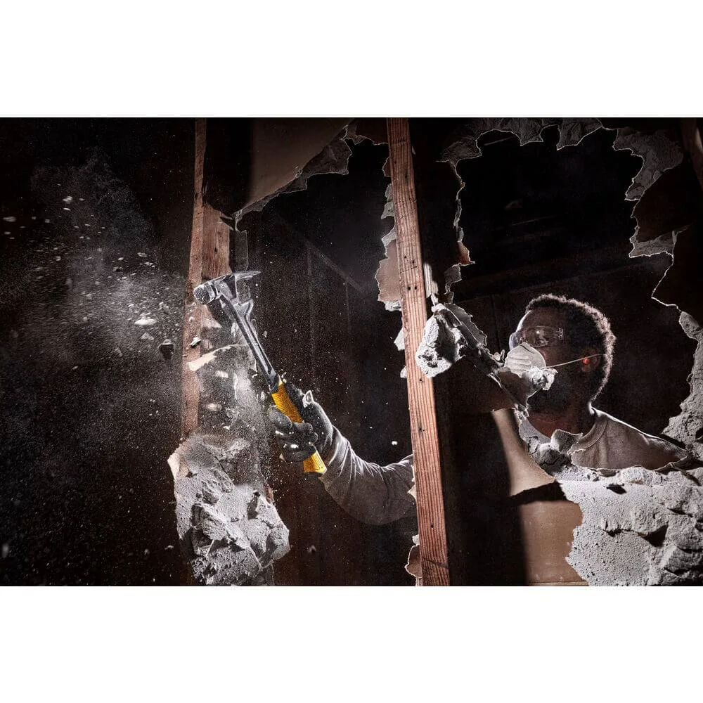 Молоток DEM-CLAW, суцільнометалевий, вага головки 624 г DeWALT DWHT51008-0 — фото 6
