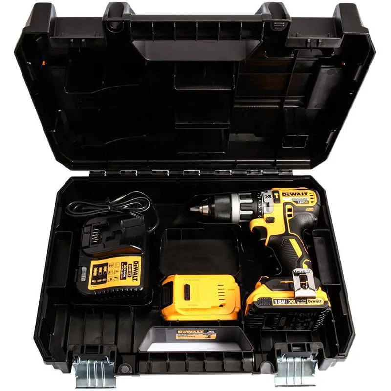 Дриль-шурупокрут акумуляторний безщітковий ударний DeWALT DCD796P2 — фото 5