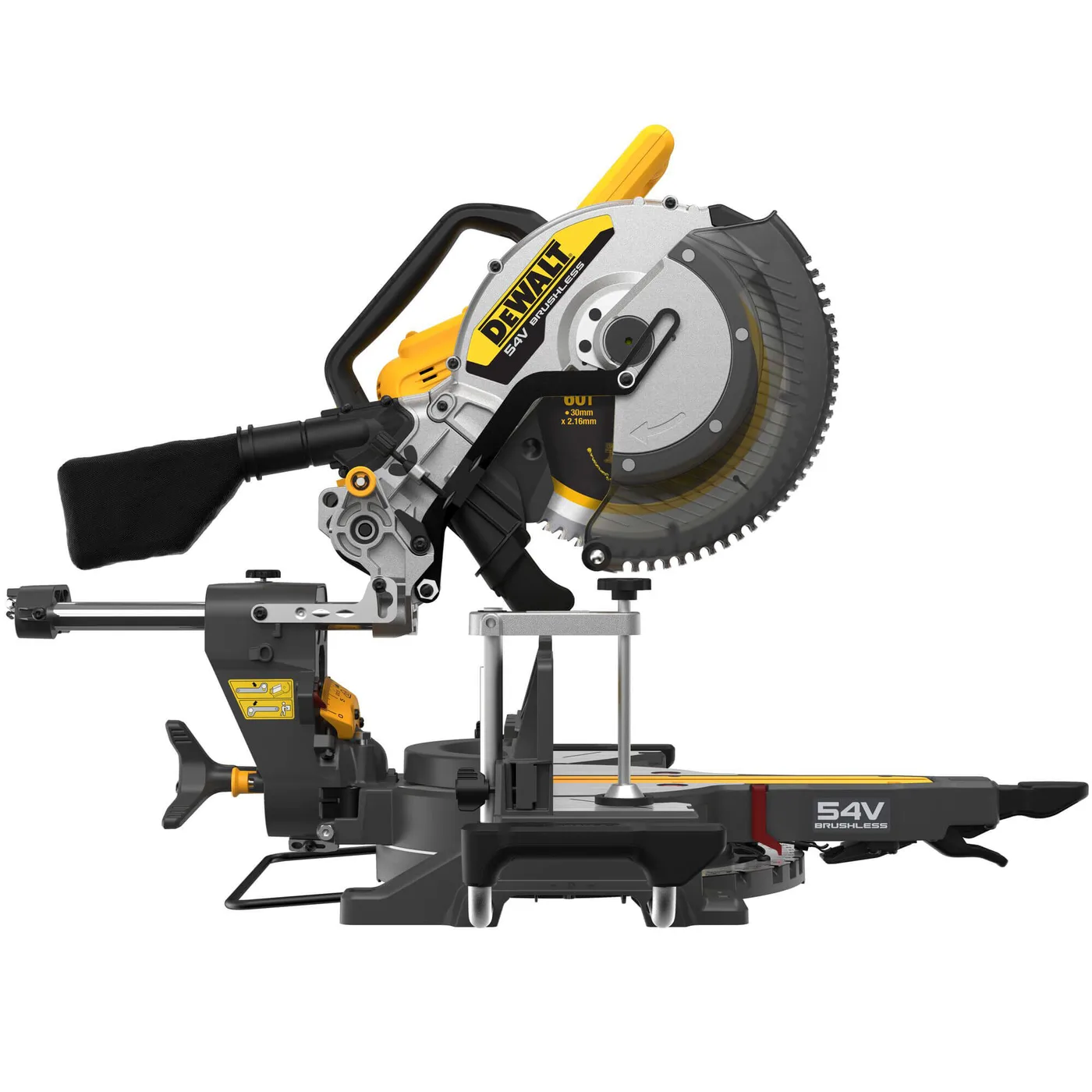 Пилка торцювальна акумуляторна безщіткова DeWALT DCS781N — фото 3