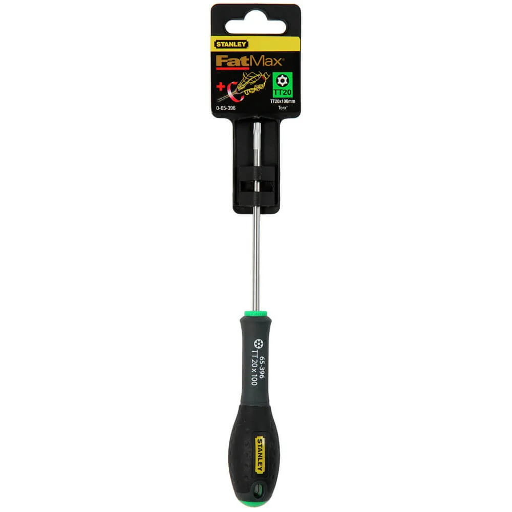 Викрутка FatMax з довжиною жала 100 мм під шліц Torx TT20 STANLEY 0-65-396 — фото 2