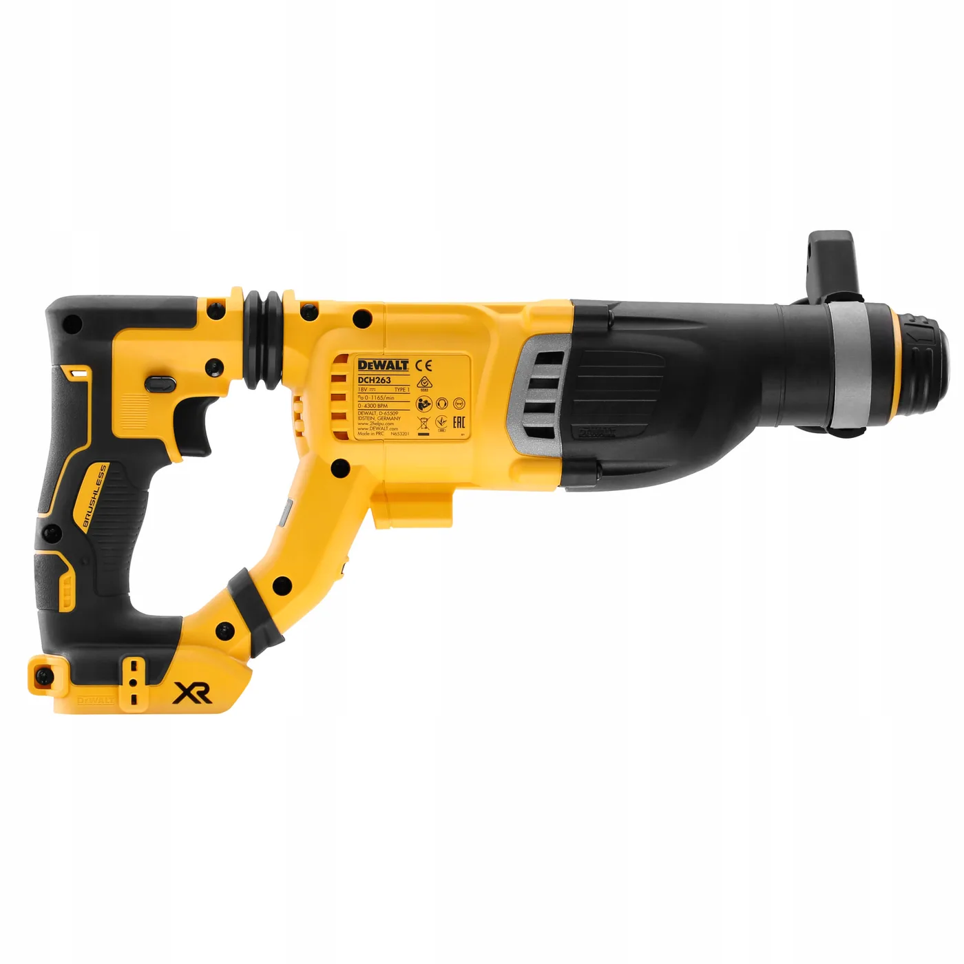 Перфоратор акумуляторний безщітковий SDS-Plus DeWALT DCH263NK — фото 4