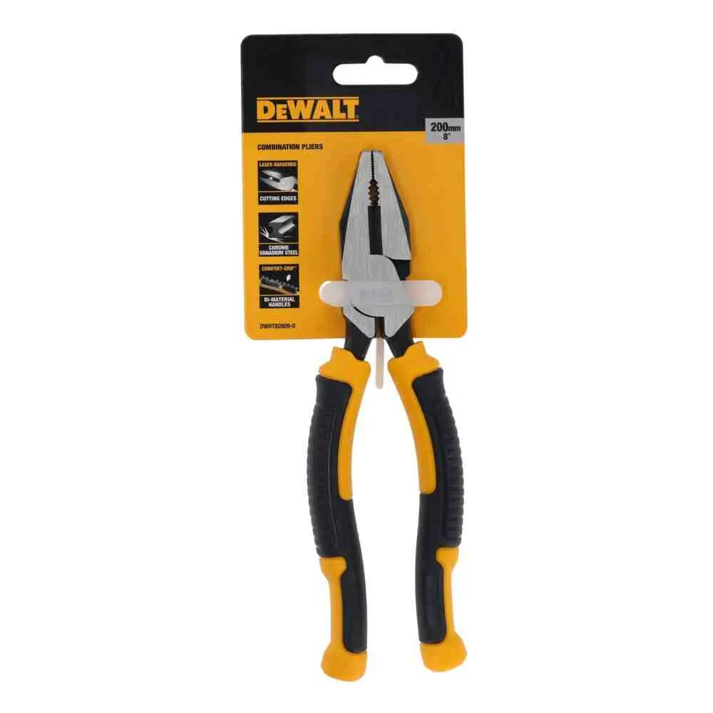 Плоскогубці LASER HARDENED комбіновані, L=200 мм DeWALT DWHT82809-0 — фото 3