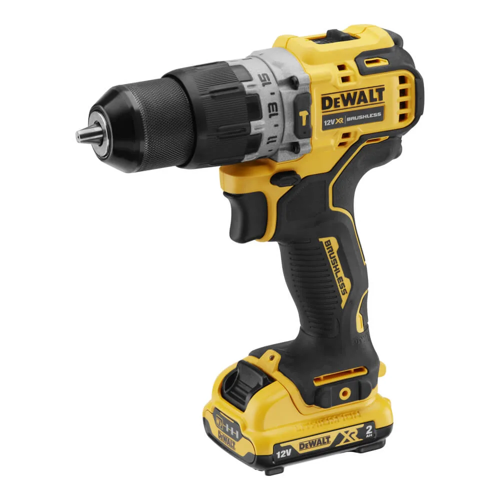 Дриль-шурупокрут акумуляторний безщітковий ударний DeWALT DCD706D2 — фото 2