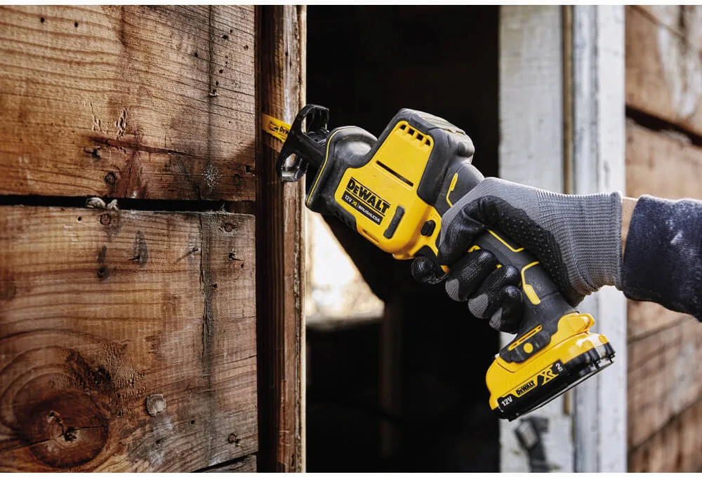 Пила шабельна акумуляторна безщіткова DeWALT DCS312N — фото 5