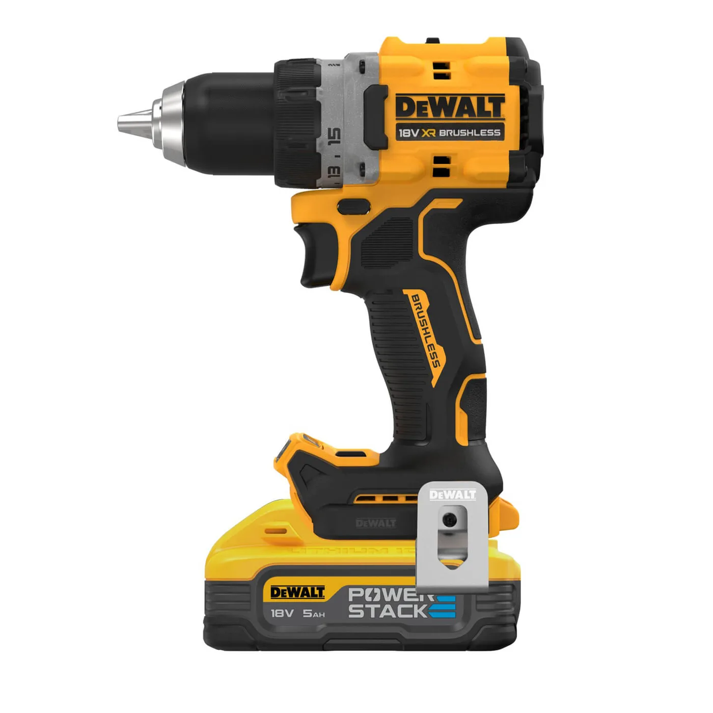 Дриль-шуруповерт акумуляторний безщітковий DeWALT DCD800H2T — фото 3
