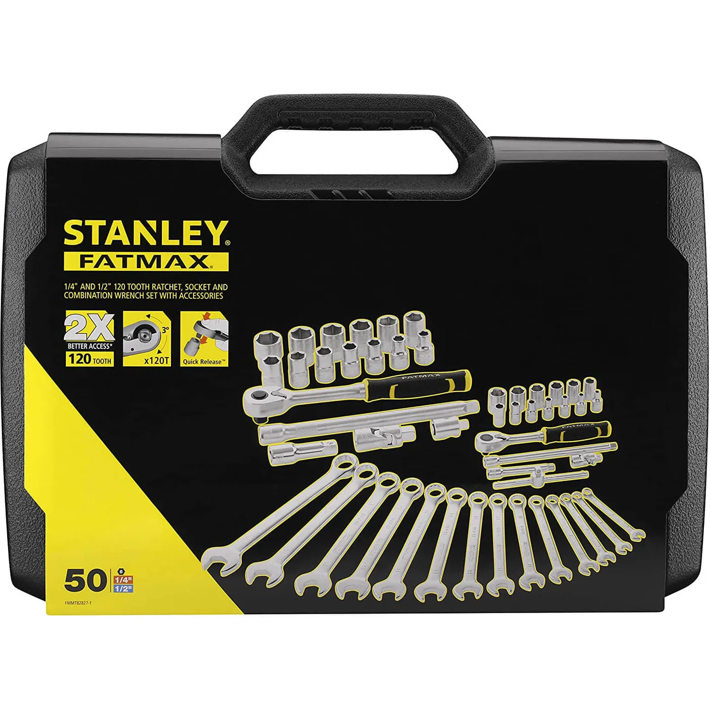Набір інструментів FatMax універсальний, 50 предметів STANLEY FMMT82827-1 — фото 3
