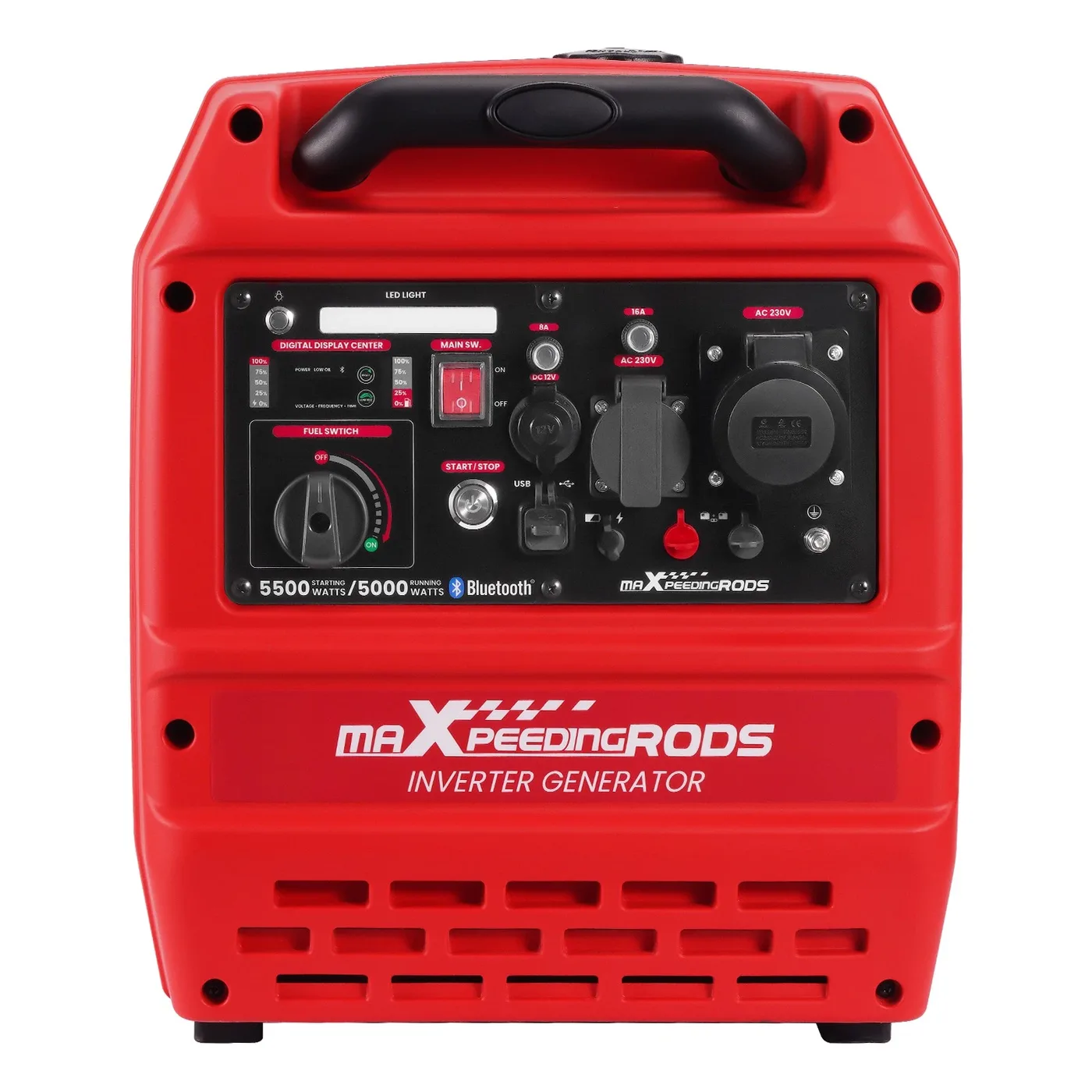Генератор інверторний MaXpeedingRods MXR6000GT, 5.0 кВт, бензин, ручний стартер — фото 2