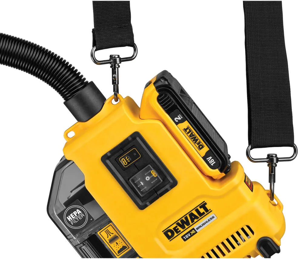 Пилосос акумуляторний безщітковий DeWALT DWH161N — фото 4