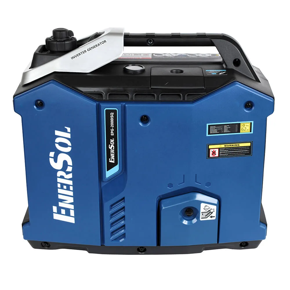 Генератор бензиновий EnerSol EPG-2000ISQ, 1.8 кВт, інверторний, ручний стартер — фото 3