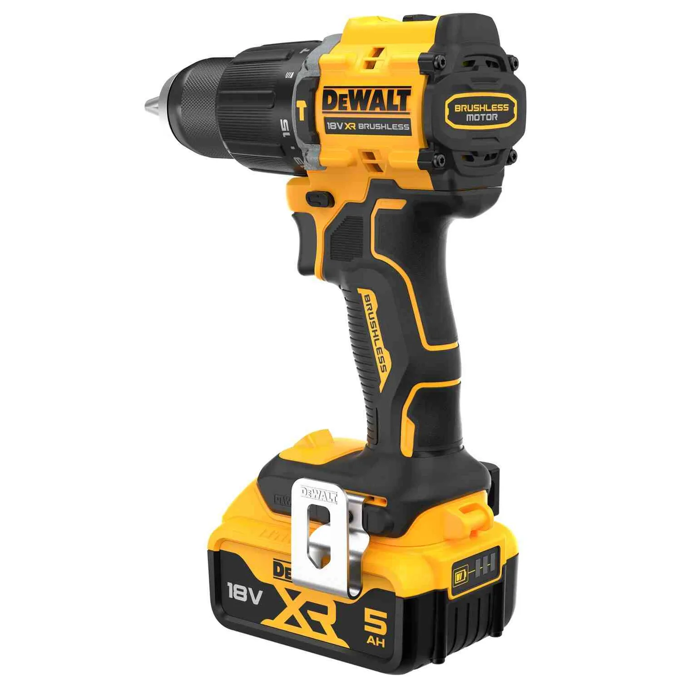Дриль-шуруповерт акумуляторний безщітковий ударний DeWALT DCD799P2T — фото 4