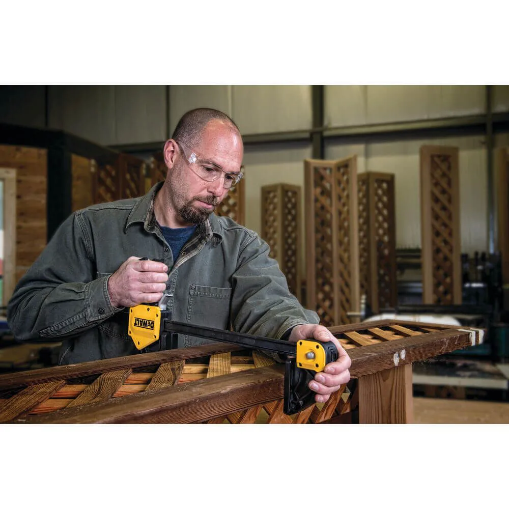 Струбцина XL триггерна з максимальним зусиллям стиснення 270 кг DeWALT DWHT0-83186 — фото 4