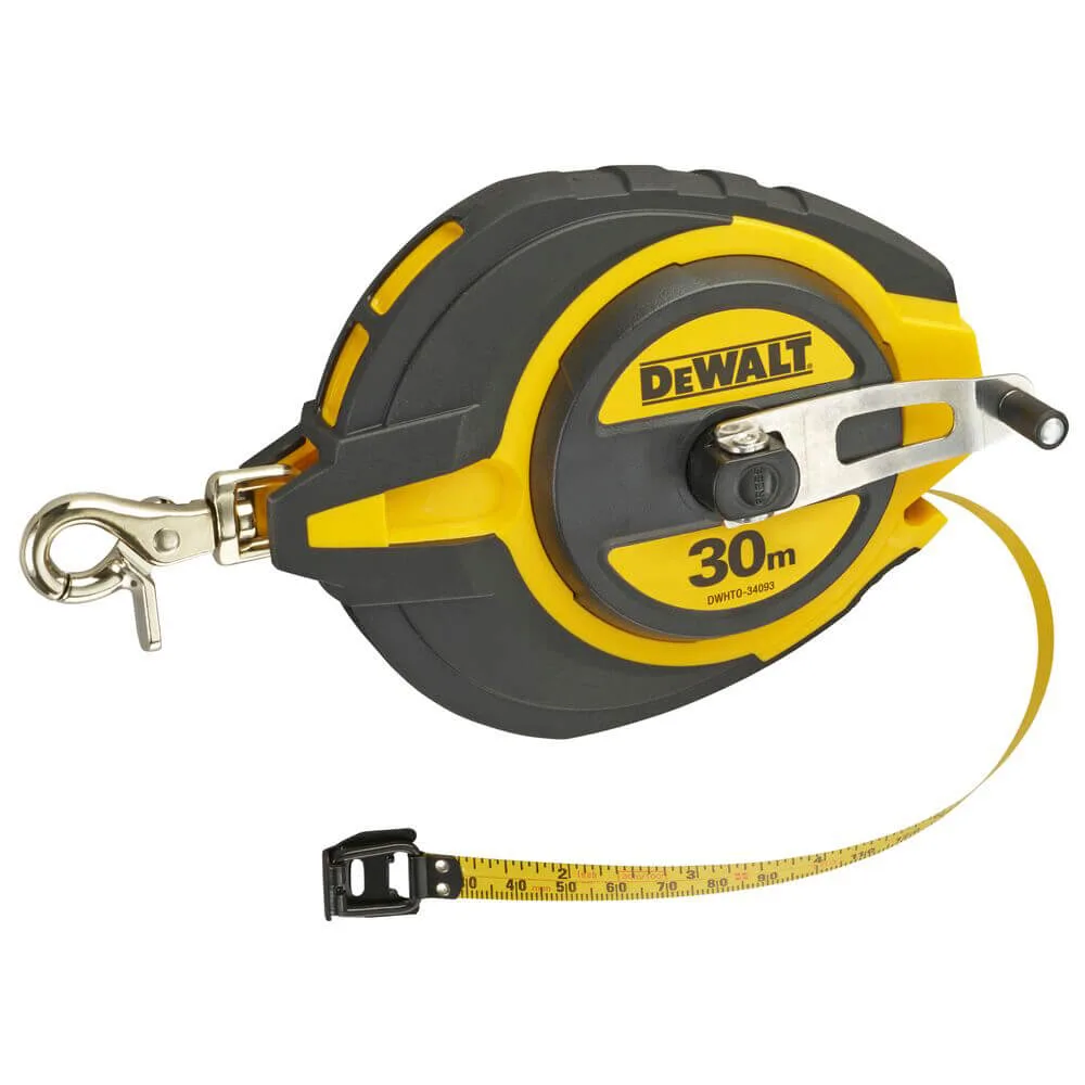 Рулетка вимірювальна Steel, 30 м х 10 мм DeWALT DWHT0-34093 — фото 2
