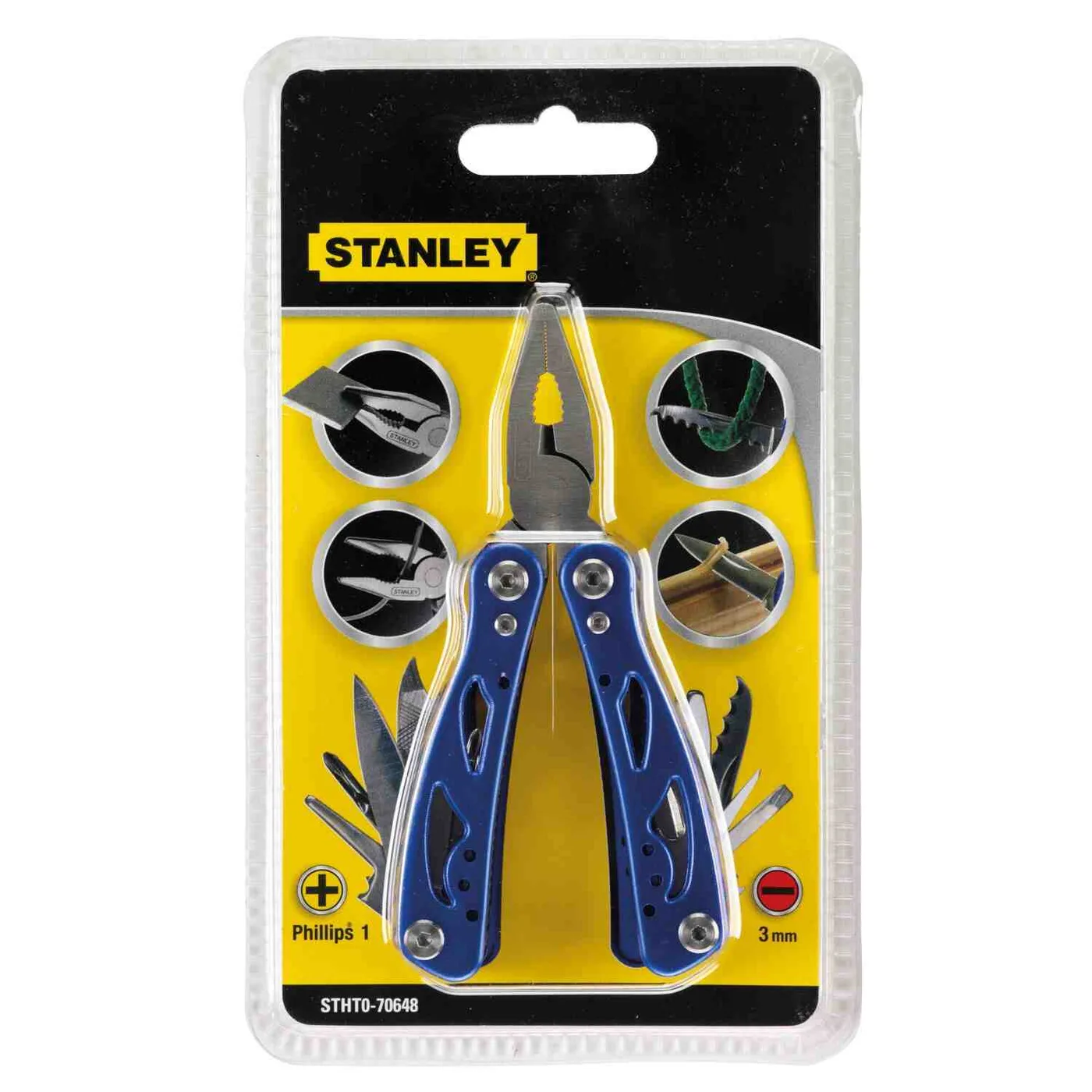 Універсальний інструмент Mini Multitool з сімома функціями STANLEY STHT0-70648 — фото 3
