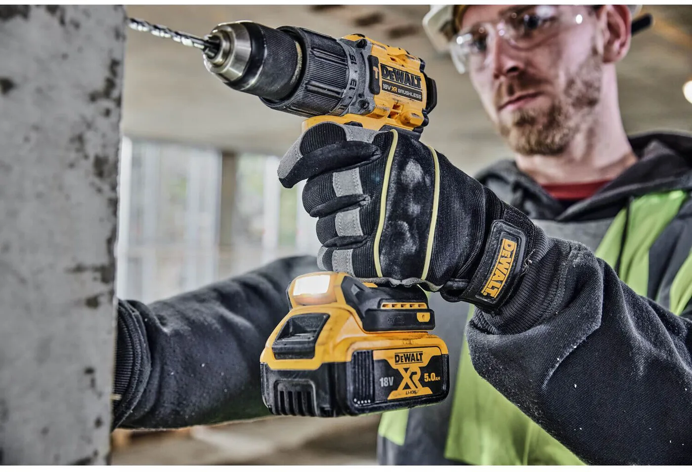 Дриль-шурупокрут акумуляторний безщітковий ударний DeWALT DCD805P2T — фото 5