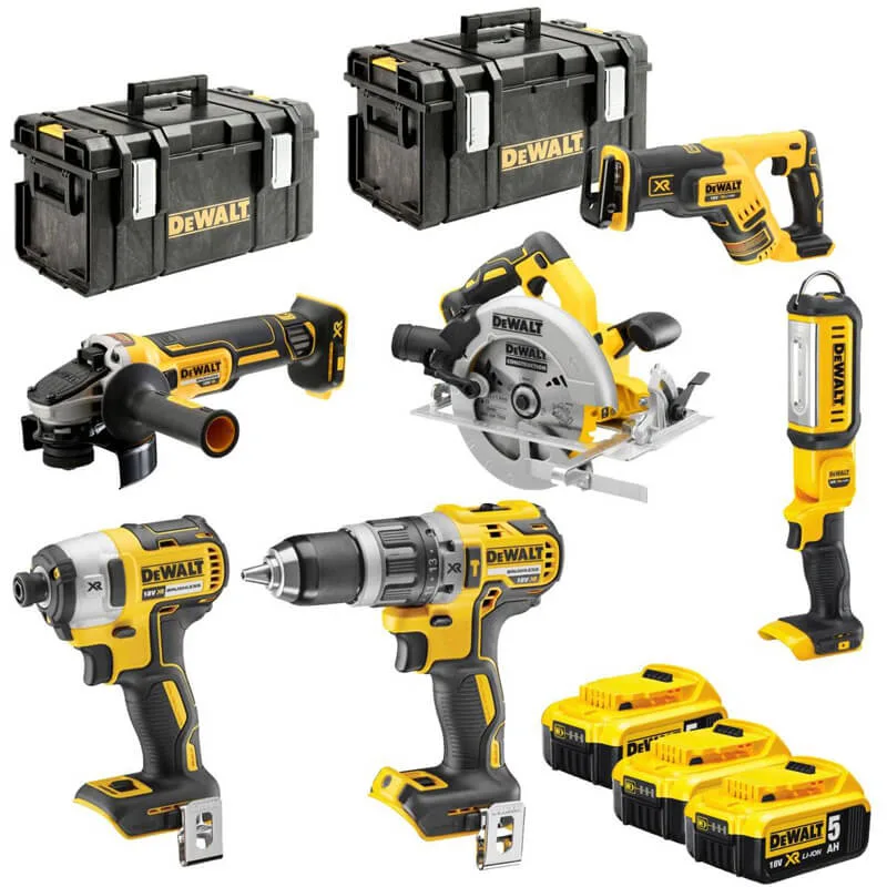 Набір з шести інструментів безщіткових DeWALT DCK623P3 — фото 3