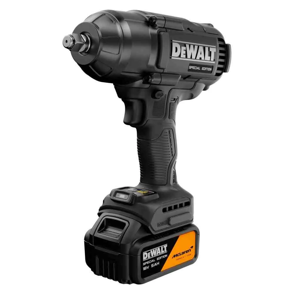 Гайкокрут ударний акумуляторний безщітковий McLaren F1 TEAM SPECIAL EDITION DeWALT DCF99MP2T — фото 3