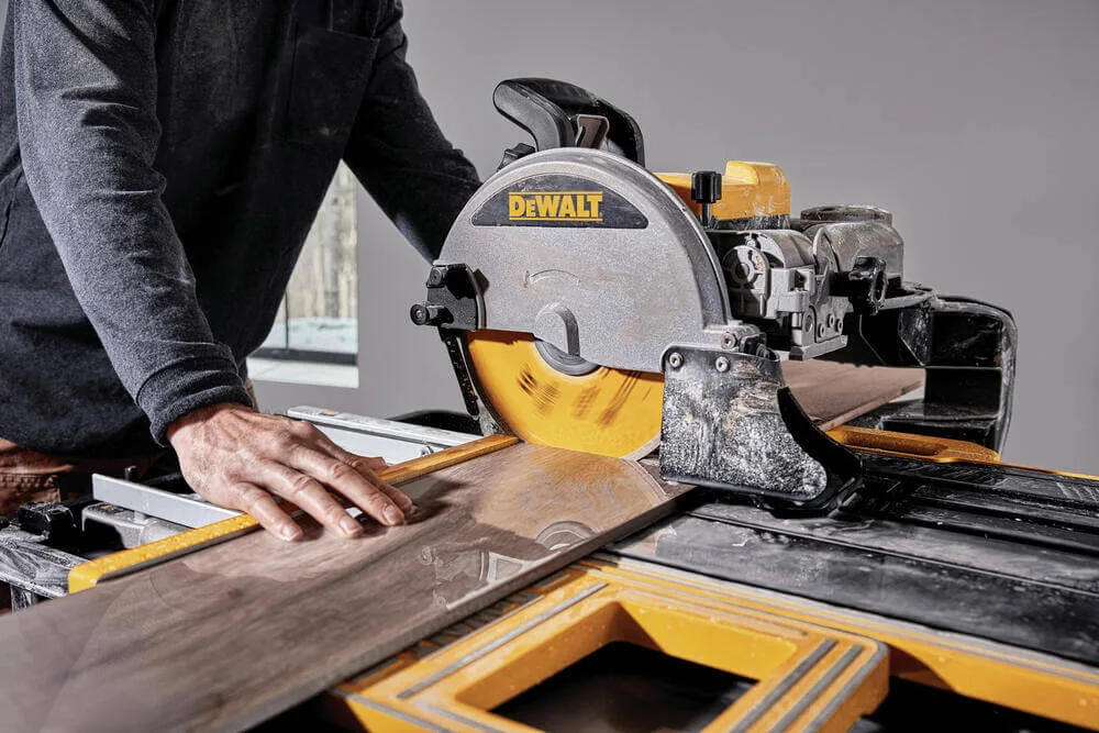 Плиткоріз настільний мережевий DeWALT D36000 — Уцінка — фото 4